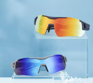 ROCKBROS Cycling Glasses Ultralight Photochromic Mountain Bike Sunglasses UV Protection Road Bicycle Eyewear Windproof Motorcycle Glasses With Myopia Frame