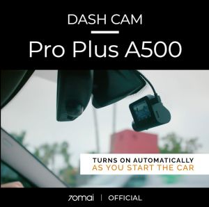 (2025.Ver) 70mai A500S Dashcam PRO PLUS+ Car Recorder 1944P Rear Cam GPS App Control Night Vision Dual Vision A500