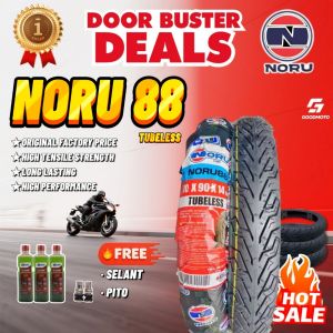 NORU TIRE 14TL Motorcycle TUBELESS TIRE FOR NMAX AEROX PCX CLICK BEAT MIO RUSI EASYRIDE DURABLE