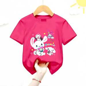 Atasan Kaos Anak Perempuan CINNAMOROLL Usia 1-12 Thn