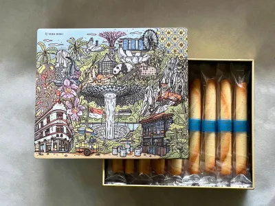 [YOKU MOKU] Singapore limited edition ver. 3.0 20 Pieces Cigare (Best before date: 23 December 2026)