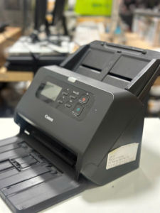 Máy Scan tốc độ cao Canon DR260 nguyên tem hãng + sạc và nguồn chính hãng bảo hành 06 tháng tại Đà Nẵng
