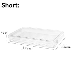Desktop File Storage Box A4 Document Organizer Case With Lid Stackable Stationery Certificate Storage Box Cabinet Desk Clear Contain 收纳盒