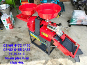 Khung máy xát gạo nghiền bột Toàn Phát giá rẻ