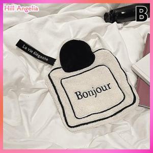 [Hill Angelia] Bathroom Double-thickness Hand Towel Home Convenient Hanging Quick-drying Absorbent Hand Towel Kitchen Handkerchief