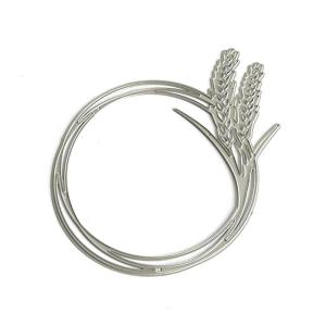 Wheat Wreath Metal Die Cuts Carbon Steel Cutting Dies Embossing Stencils for Photo Journal Scrapbooking Decorations