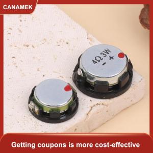 【CANAMEK】 2 chiếc loa âm thanh mini 20 24mm 4  3W Loa bass tròn loa rạp hát tại nhà Loa di động tự làm
