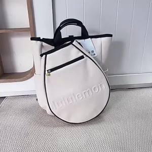 Lulu 2025 New Racket Bag 19L Tennis bag lightweight canvas tennis sports backpack