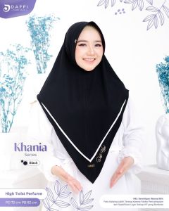 Hijab Daffi kode Khania cantik elegant dan simple bahan jersey