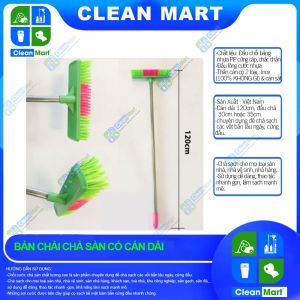 Bàn Chải Chà Sàn Cán Dài 120cm - CLEAN MART