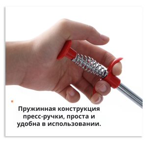 【Send within 24 hours】[3 seconds to unblock/can be bent at will]Effective Dregde Sewer Pipe Cleaning Clamp Wire