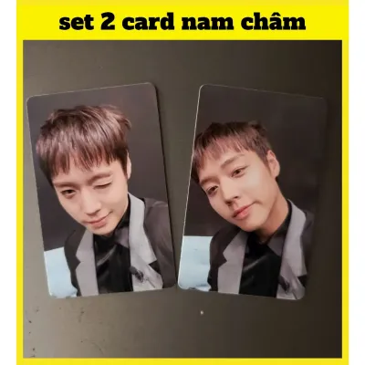 SET 2 CARD ẢNH NAM CHÂM PARK JIHOON trang trí dán tủ lạnh cửa sắt ốp kim loại... NGẪU NHIÊN NHIỀU MẪU CÓ THEO YÊU CẦU