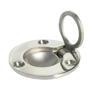 Door Knob Handle Pull Ring Stainless Marine Caravan-Deck Hatch Flush Pull Lift Handle Furniture Cabinet Pull Handle