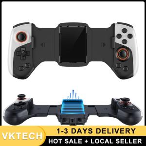 คอนโทรลเลอร์เกมมือถือแบบไร้สายพร้อมระบบระบายความร้อน สำหรับ iPhone และ Android รองรับ Type C น้ำหนักเบาและใช้งานง่าย