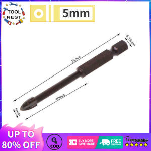 LIANKAI Carbide Point Spear Head Drill Bit With 4 Cutting Edge for Ceramics Granite Tile Stone Wood Plastic Milling Cutting
