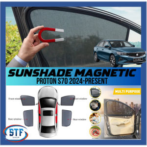 Proton S70 2024-Present Magnetic Sunshade Car Anti-Glare Day Sunshade Strong Magnet 4PCS