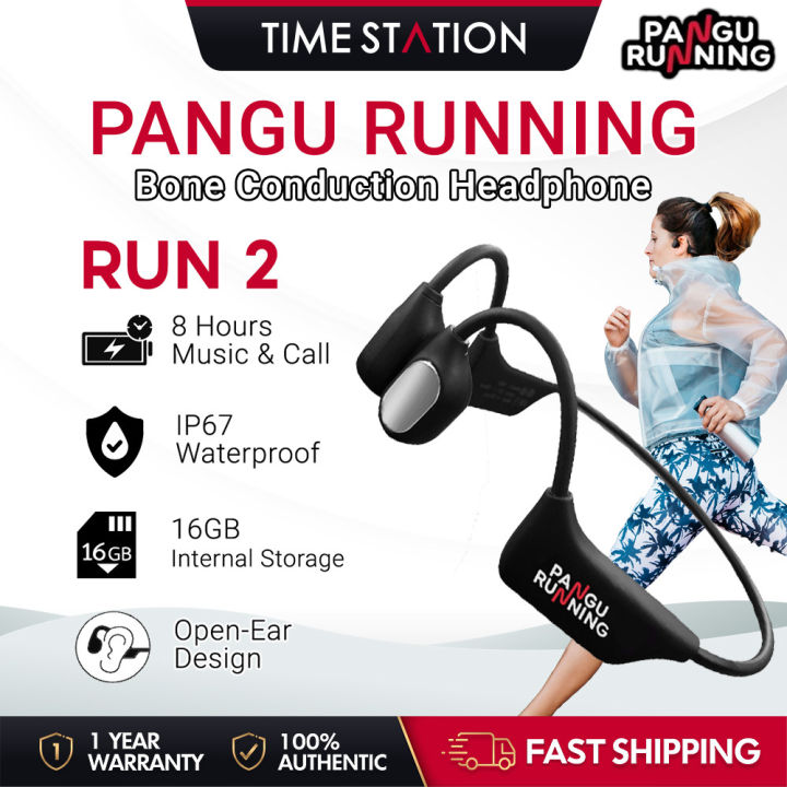 PANGU RUNNING RUN Bone Conduction Headphones Wireless Bluetooth