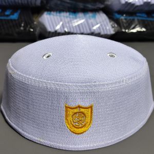 Peci Songkok Kopiah Putih Malaysia Abdul Hamid Motif Polos Pria Dewasa Anak Laki Laki