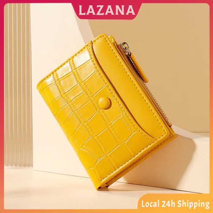 Leather Short Women Wallet Ladies Small Clutch Money Coin Card Holders  Purse Wallets #6088 Lazada PH