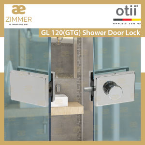 AE Zimmer Otii GL 120(GTG) Shower Door Lock (11530) GL 120(GTG) 淋浴门锁 (11530)