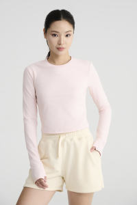 [SALE TẾT][TẶNG TẤT COTTON]Áo thun dài tay croptop thể thao nữ Flex thoáng mát nhanh khô - Coolmate Women
