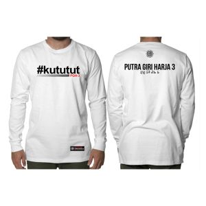KUTUTUT Putra Giriharja3 Kaos Pria Katun Gaya Santai