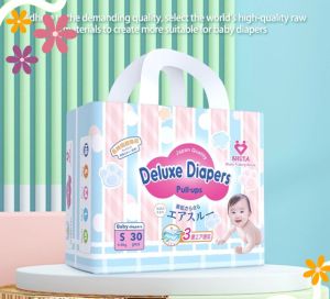 PREMIUM PANTS DIAPERS TAPED DIAPERS STDD888 NEWBORN/SMALL/MEDIUM/LARGE 30S X 1 ( Luckystar.shop.ph )
