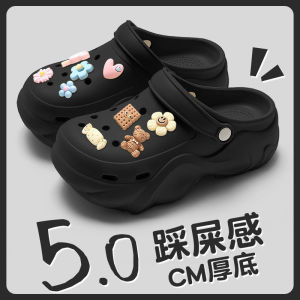 [Free Shipping] Thick-Soled EVA Clogs For Women With Arch Support Designed For Outdoor Wear 2026 New Summer Collection Soft-Soled Non-Slip Beach Shoes