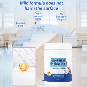 Metal Scratch Remover Black Mark Remover Stain Remover for Glazed Floor Tile Renovation Cleaner