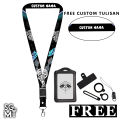 Lanyard ARCTIC MONKEYS ACDC METALLICA Sigmat13 Gantungan Id Card Printing Name Tag. 