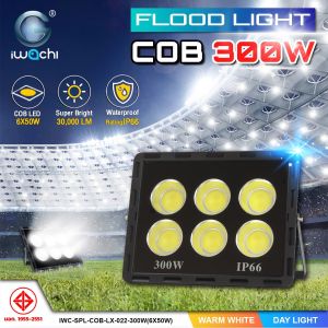 สปอร์ตไลท์ 100-500w ราคาดีสุด รุ่นชิปCOB ทนงานหนัก สว่างพิเศษ สินค้ารับประกัน IWACHI CANDY