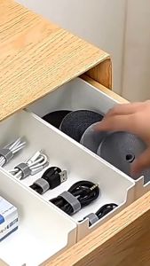 Velcro Cable Organizer Straps Nylon Tape Reusable Cord Holder For Desktop Wire Organizer