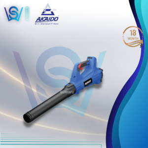AKAIDO BRUSHLESS CORDLESS BLOWER 21V AKM122BL Mesin Tiup Angin Outdoor Garden