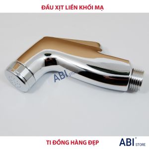 ĐẦU VÒI XỊT VỆ SINH LIỀN KHỐI MẠ CROME TI ĐỒNG HÀNG ĐẸP Giá Rẻ