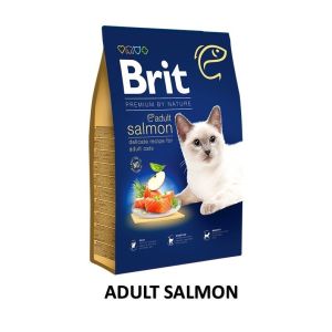 Brit Premium Cat Dry Food 1.5kg Low Grain Chicken Salmon Indoor Kitten Makanan Kucing Brit猫粮 Mochapet