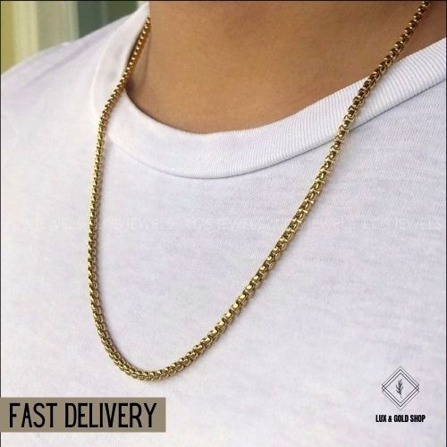 18k hot Lux Cuban Chain