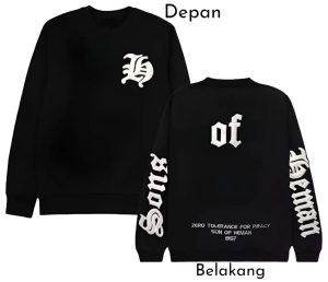 Jaket Hodie Sherpa Bordir Pria Wanita - Jaket Hoodie Sherpa Terbaru - Jaket Sherpa Bordir - Hoodie Sherpa Song Of Heman Size M L XL XXL