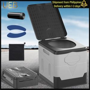 【UEB】 Car Toilet Bucket Outdoor Emergency Sanitation Product Strong Bearing Capacity Trash Can for Tour Emergency Self-driving