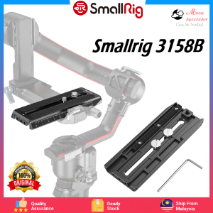 SmallRig 3158 3158B Manfrotto Type Quick Release Plate for DJI RS 2/RSC 2/Ronin-S Gimbal with 1/4 Threaded Hole