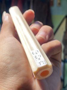 pipa gg blimbing asli lokal panjang 12cm bahan merah bening