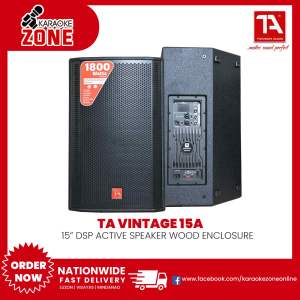 Titanium Audio Vintage 15A 1800W 15inch Active Wooden Speaker