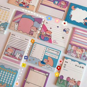 Kawaii Cute Girl Note Pads/Memo Pads