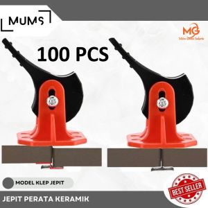 MGJ 100PCS Reuseable Tile Leveling nat / alat perata granit keramik 1.5mm / alat perata keramik 100pcs