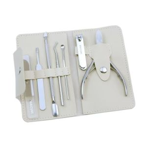 Manicure Tool Set Multi-Piece Set for Face Care and Daily Skincare Routine for Home Salon and Travel Toiletry Use Suitable for Makeup Preparation and Personal Care for an Organized Cosmetic Bag