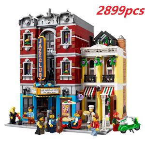 🎊ส่งภายใน24ชม🎊บล็อกตัวต่อเลโก้ซิตี้วิวแจ๊สคลับรุ่น 1:1 (2899 ชิ้น) ของขวัญของเล่นเพื่อการศึกษา