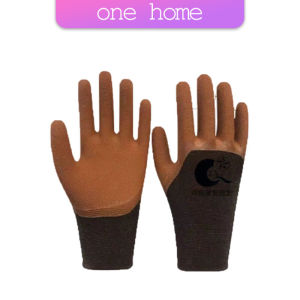 One home ถุงมือผ้าเคลือบยาง กันบาด กันหนาม กันลื่น ถุงมือทำสวน ถุงมือช่าง Rubber gloves