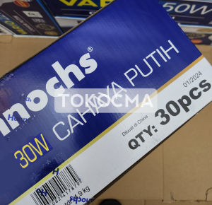 Lampu LED Bohlam Supra Capsul 30w 30watt Hannochs Cahaya Putih 1 DUS 30Pcs