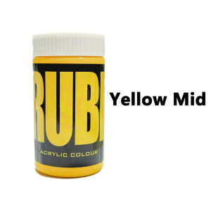 300ml RUBI Acrylic Pigment High Saturation High Concentration Can Be Used On Stones Wood Ceramics Plastics Glass And Walls