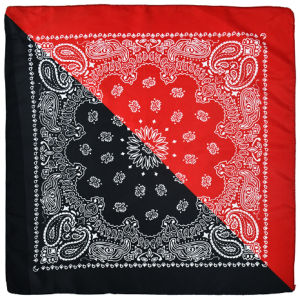 Hip Hop Neck ScarfHigh quality color blocked printed headscarfFashionable and good-looking