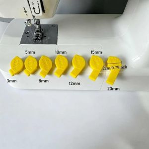 K10SEQ 1 Set Nhiều kích cỡ Bộ chân vịt ép Hemmer Tự may vá In 3D Chân vịt máy may Dùng cho vải và vải dày. Chân vịt may viền cuốn Phụ kiện may vá
